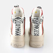 Buffalo ASPHA NC MID - VEGAN NUBUCK - KHAKI blanco 65401 5