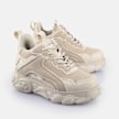 Buffalo CLD CHAI  - VEGAN NUBUCK/NAPPA - KHAKI/BLACK beige 65449 3