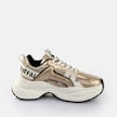 Buffalo YUNO - VEGAN NAPPA/MESH - CREAM/SILVER/PEWTER beige 65455 4