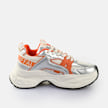 Buffalo YUNO - VEGAN NAPPA/MESH - CREAM/SILVER/PEWTER silber 65458 4