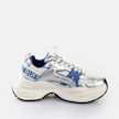 Buffalo YUNO - VEGAN NAPPA/MESH - CREAM/SILVER/PEWTER silber 65457 4