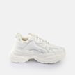 Buffalo YUNO - VEGAN NAPPA/MESH - CREAM/SILVER/PEWTER blanc 65460 4