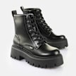 Buffalo Aspen Lace Up MID black 65482 3