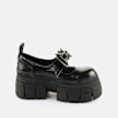Buffalo GOSPHER BALLERINA BOW - VEGAN NAPPA - BLACK schwarz 65492 3