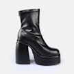 Buffalo Heart Sock Bootie black 91714 4