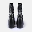 Buffalo Heart Sock Bootie black 91714 5