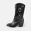 Buffalo West Bootie Buckle noir 91723 1
