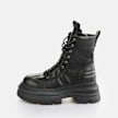 Buffalo Dione Lace Up MID noir 91218 1