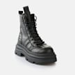 Buffalo Dione Lace Up MID noir 91218 2