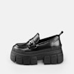 Buffalo Gospher Loafer Tribal schwarz 91637 1