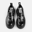 Buffalo Gospher Loafer Tribal schwarz 91637 2