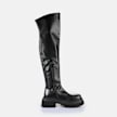 Buffalo Mave Overknee noir 91231 4