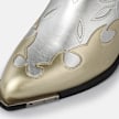 Buffalo West Bootie MID silber 93559 3