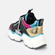 Buffalo Binary Glam baskets véganes, argenté multicolore 93625 5