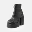 Buffalo Heart Front Zip black 93570 2