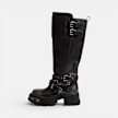 Buffalo SORAYA BIKER HI - VEGAN NAPPA Grau 104574 1