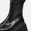 Buffalo STACY FRONT ZIP - VEGAN NAPPA Schwarz 104587 4