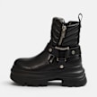 Buffalo DIONE BIKER ZIP MID - VEGAN NAPPA black 104600 1