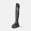 Buffalo Dione Overknee nero 104603 2