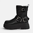 Buffalo PLUTO BIKER MID - VEGAN NAPPA Schwarz 104640 1