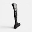 Buffalo PLUTO BIKER OVERKNEE - VEGAN NAPPA black 104649 3