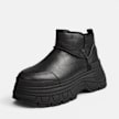 Buffalo FUSION SLIP ON LO WARM - VEGAN NAPPA schwarz 104684 2