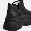 Buffalo FUSION SLIP ON LO WARM - VEGAN NAPPA schwarz 104684 4