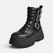 Buffalo FUSION BIKER MID - VEGAN NAPPA schwarz 104681 2