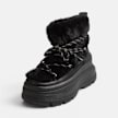 Buffalo OLYMPIA FUR BOOT - VEGAN NAPPA/FUR schwarz 104688 2