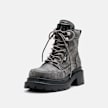 Buffalo JACK LACE UP MID - VEGAN NUBUCK grey 104700 3