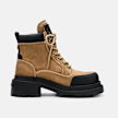 Buffalo JACK LACE UP MID - VEGAN NUBUCK beige 104699 2