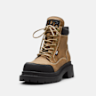 Buffalo JACK LACE UP MID - VEGAN NUBUCK beige 104699 3