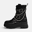 Buffalo ASPHA LACE UP BIKER - VEGAN NAPPA schwarz 104840 1