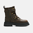 Buffalo LENNOX LACE UP BIKER MID - VEGAN NUBUCK braun 104900 2