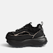 Buffalo MANHATTEN SNEAKER WARM - VEGAN NAPPA/FUR black 104912 1