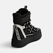 Buffalo ARIYA LACE UP WARM HI - VEGAN NUBUK/NYLON black 104914 3