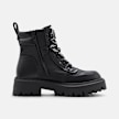 Buffalo ZANE COM BOOT MID - VEGAN NAPPA/NYLON Schwarz 105975 3