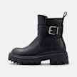 Buffalo ZANE ZIP BOOT MID - VEGAN NAPPA Schwarz 105973 1