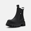 Buffalo ZANOS CHELSEA MID WARM - VEGAN NUBUCK black 105969 2