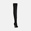Buffalo ZARJORIE OVERKNEE - VEGAN SUEDE black 106098 4