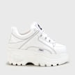 Buffalo Classic Low BS Leather blanco 62405 1