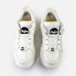 Buffalo Classic Low Patent Leather bianco 62418 3