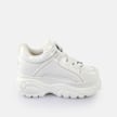 Buffalo Classic Low Patent Leather blanc 62418 5