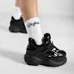 Buffalo Classic Low Patent Leather nero 62416 2