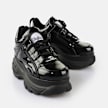 Buffalo Classic Low Patent Leather noir 62416 4