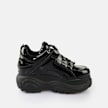 Buffalo Classic Low Patent Leather noir 62416 5