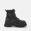 Buffalo Aspha COM 1 Lace Up MID negro 62875 5