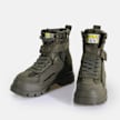 Buffalo Aspha COM 1 Lace Up MID verde 63556 4
