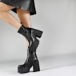 Buffalo Killah Zip Boot MID noir 64204 2