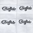 Buffalo Logo Crew Socks (2 Pack) Weiß 64426 2